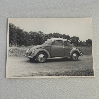 Vintage Volkswagen Beetle Coupe VW Automobile Photo Photograph Print