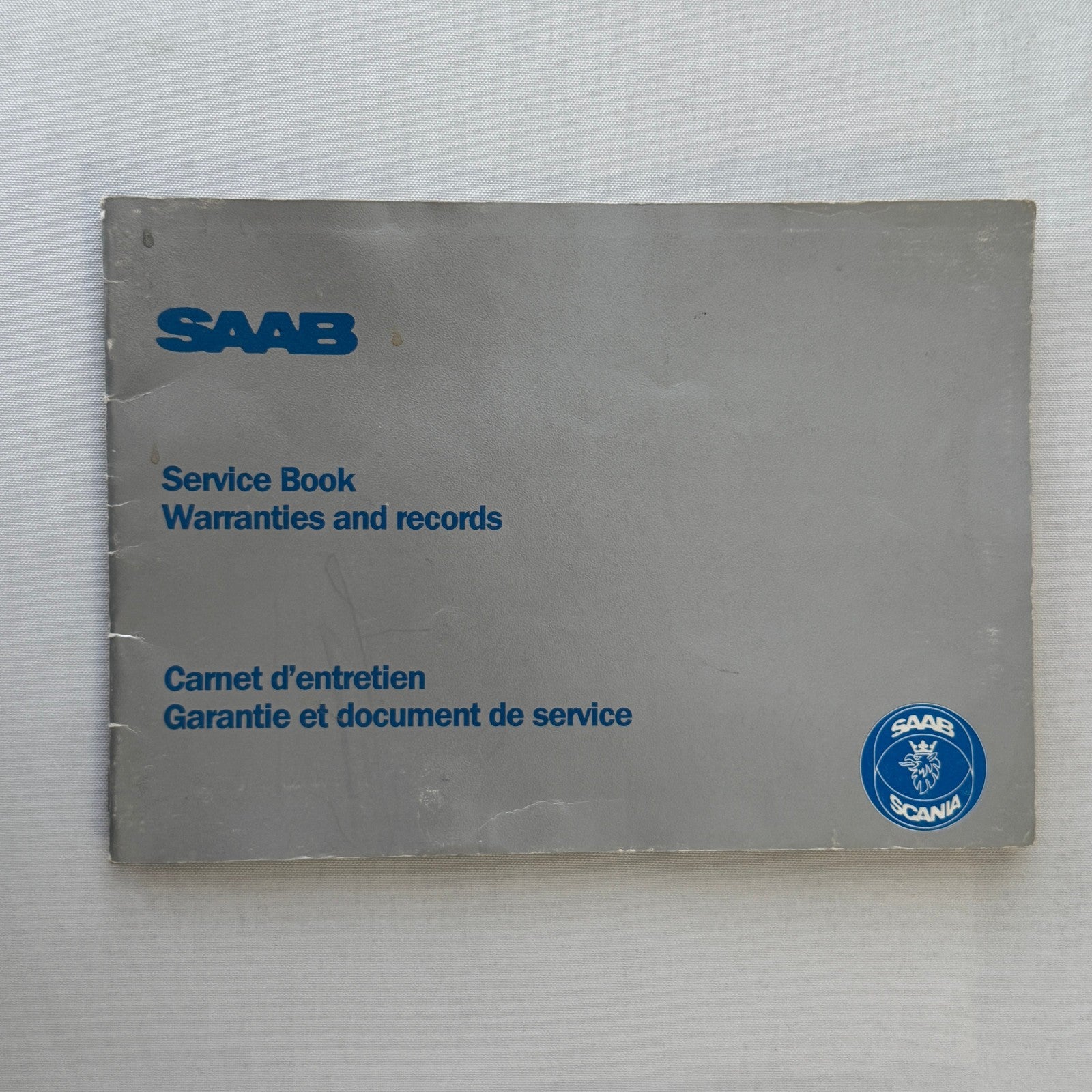 1988 Saab 900 Owners Manual Book Pouch Sedan Convertible Vintage Car