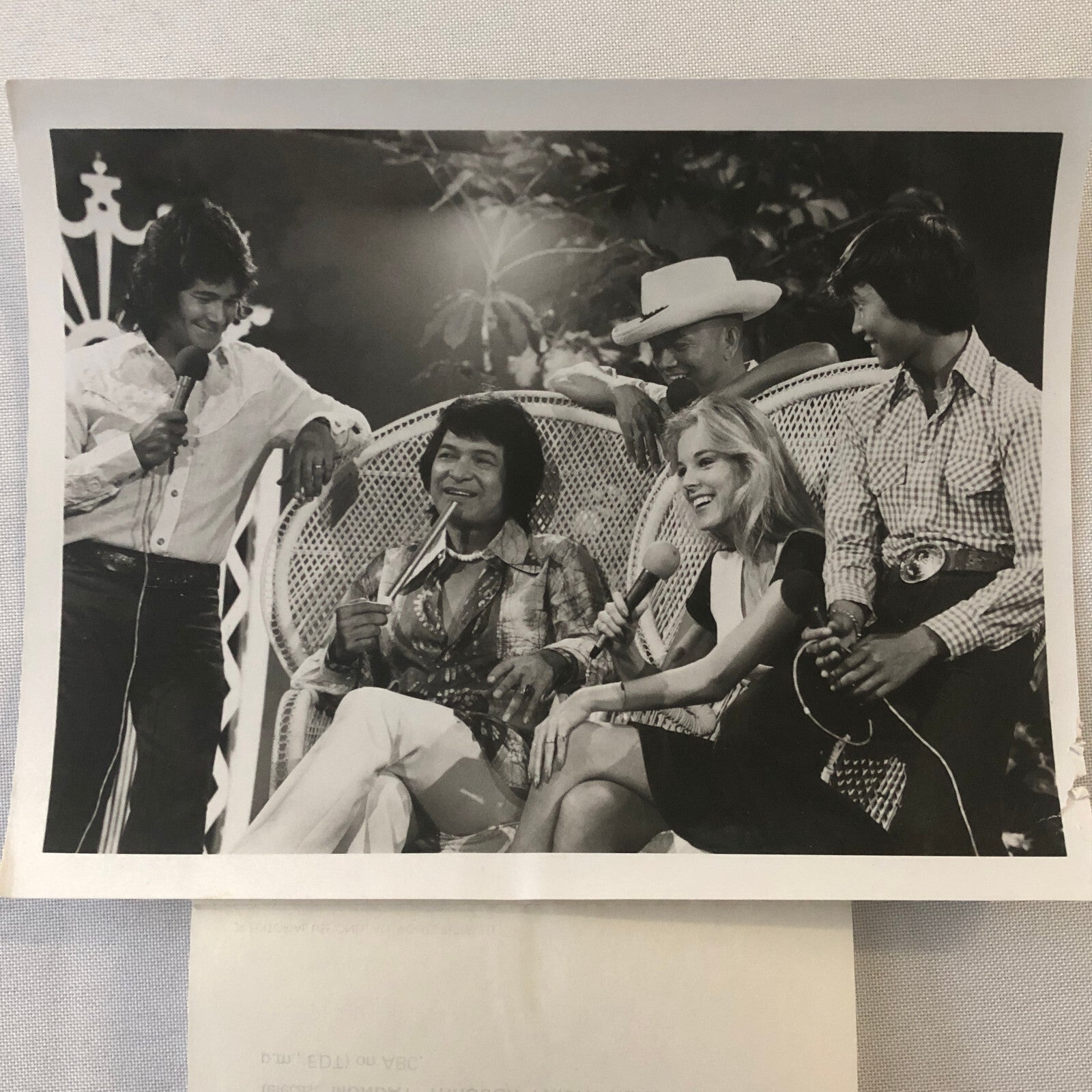 The Don Ho Show Singer ABC News Television TV Press Photo Photograph Print