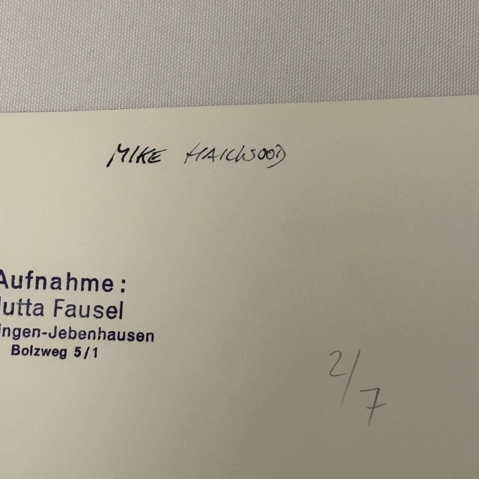 Vintage Racing Photo Mike Hailwood Driver Motorsport Photograph 1969