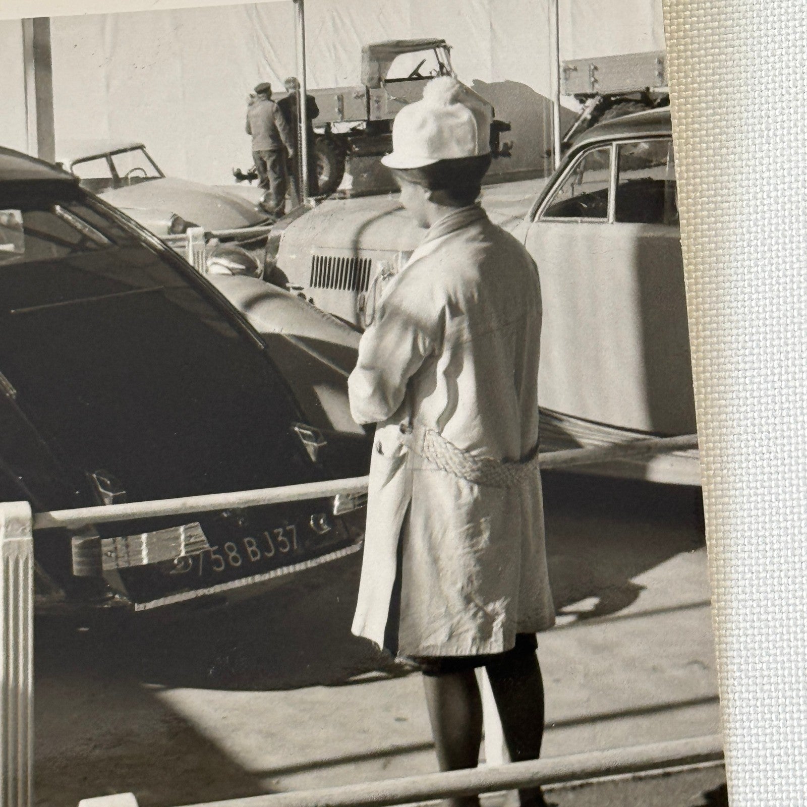 Vintage Streamlined Car Photo Photograph Print Unidentified Possibly Voisin