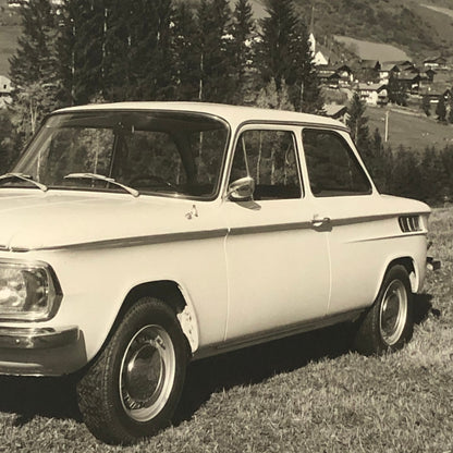 NSU 1200CS 1970 Factory Photo Photograph Print Vintage NSU 1200 CS