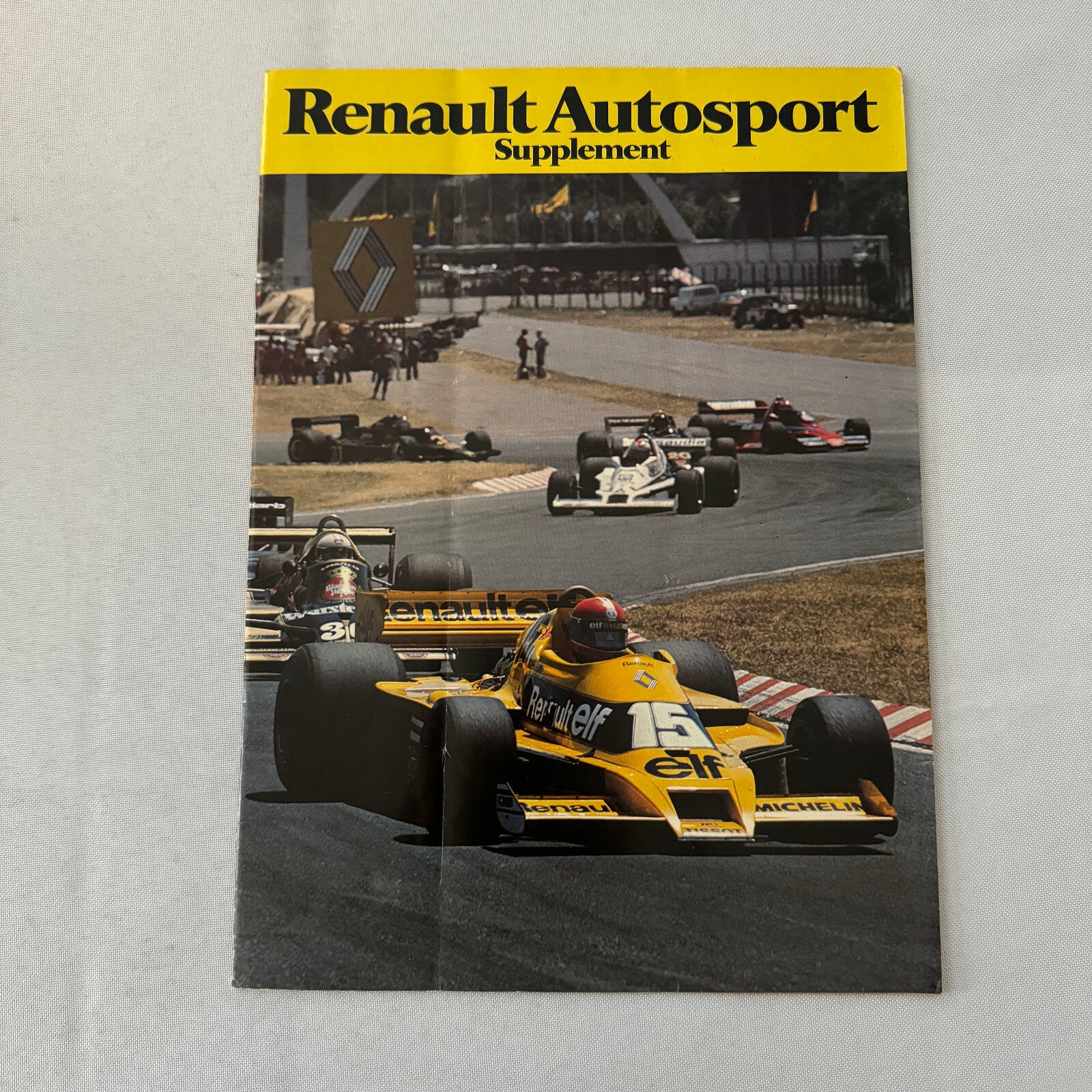 Vintage Renault Racing Supplement Magazine F1 Formula One ELF Renault 5 Gordini