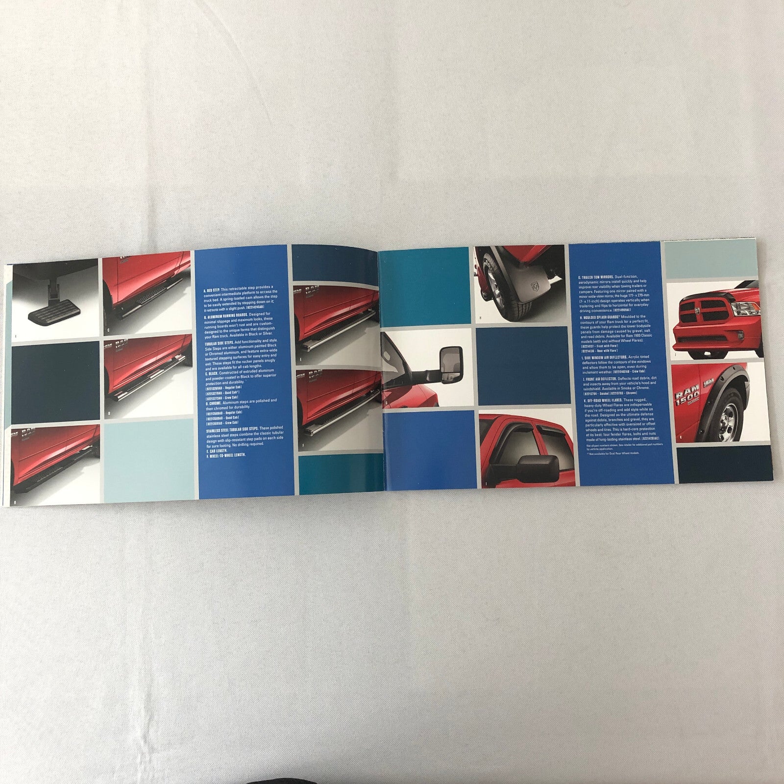 2018 2019 Dodge Ram 1500 Classic Pickup Truck Accessories Sales Brochure Catalog