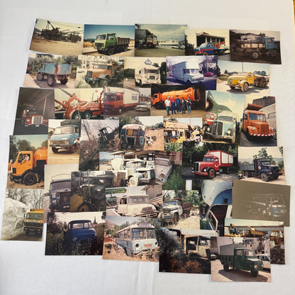 HUGE Vintage Truck and Construction Equipment Photo Lot 1980s Germany 300 Images