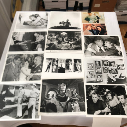 HUGE Celebrity Movie Film Star Still Press Photo Photograph Lot 100+ 1950s-1990s