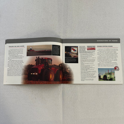 Case STX Series Steiger Tractor Sales Brochure Catalog Advertising 275 to 440 HP