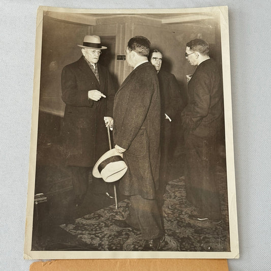 General John J Pershing Admiral Cary T Grayson Press Photo Photograph Print