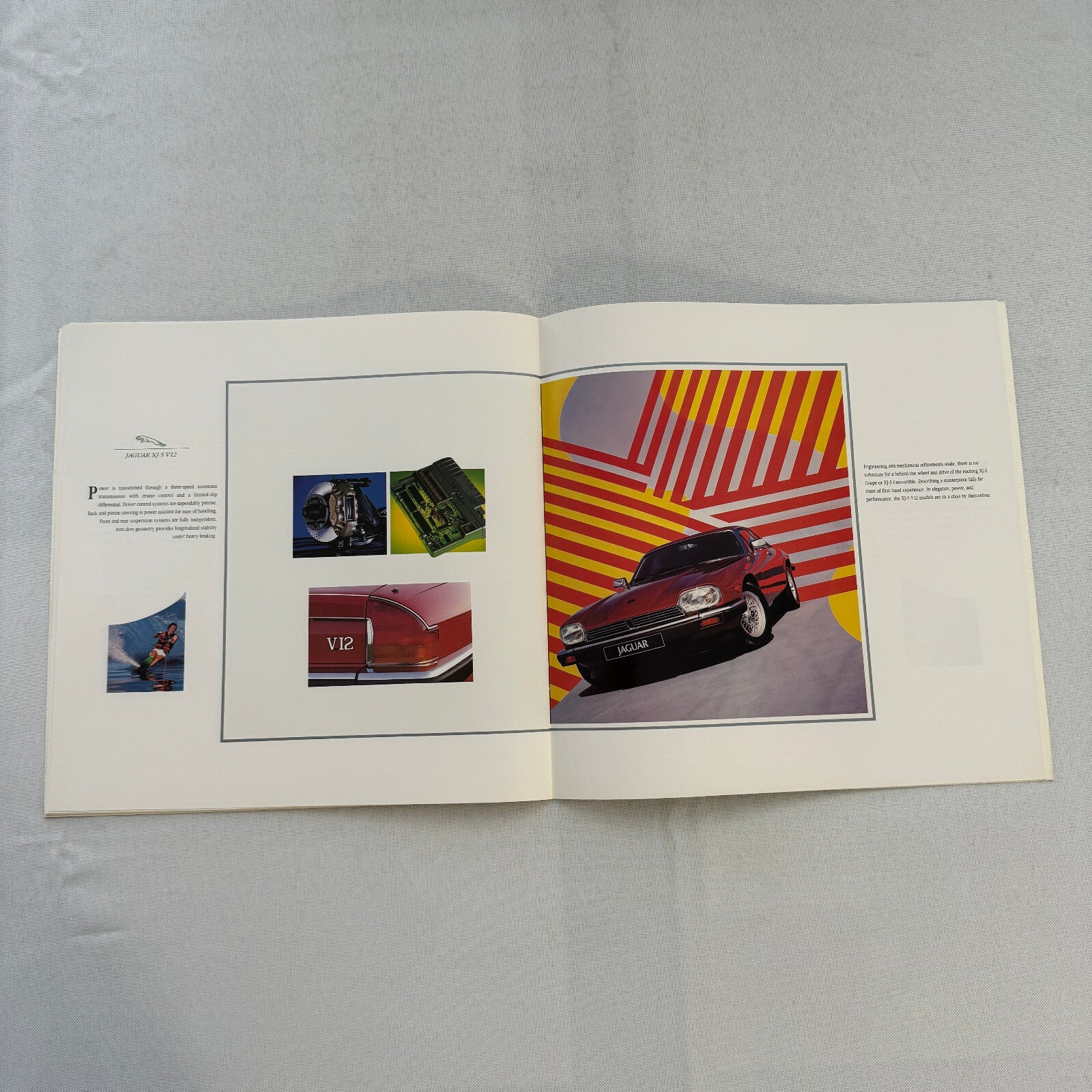 Jaguar XJ-S V12 Car Sales Brochure Catalog Advertising Coupe Convertible