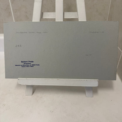 1956 Studebaker Golden Hawk Automobile Illustration Art Drawing Hand Drawn