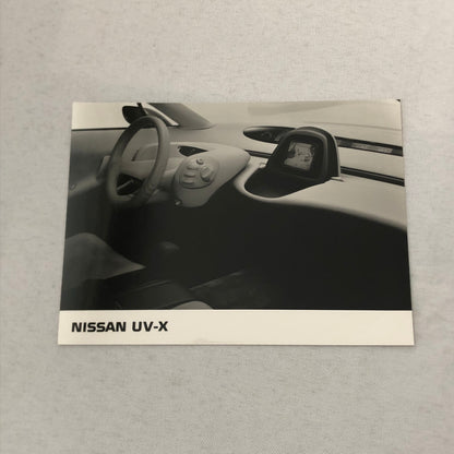 Nissan UV-X Concept Car Prototype Factory Press Photo Photograph Print Lot 3x
