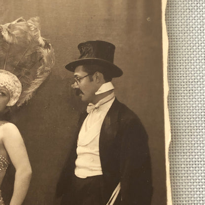 Circus Performer Photo Photograph Print Belgium Vintage