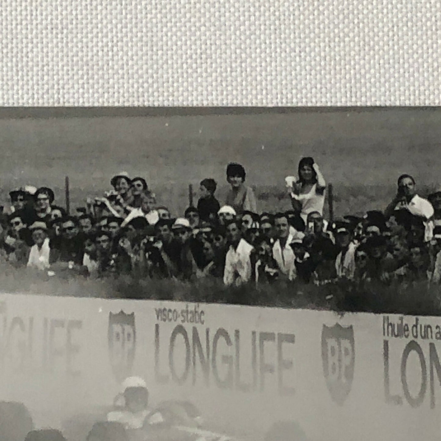 Vintage Racing Photo Photograph Reims 1968 Denny Hulme McLaren + 