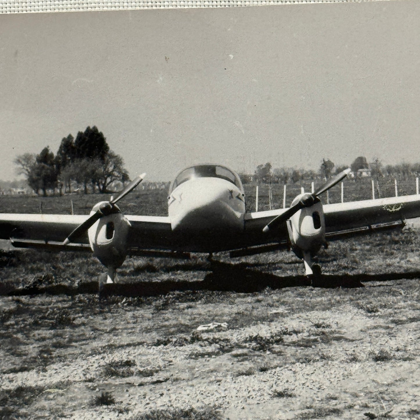 Vintage Airplane Aircraft Plane Photo Photograph