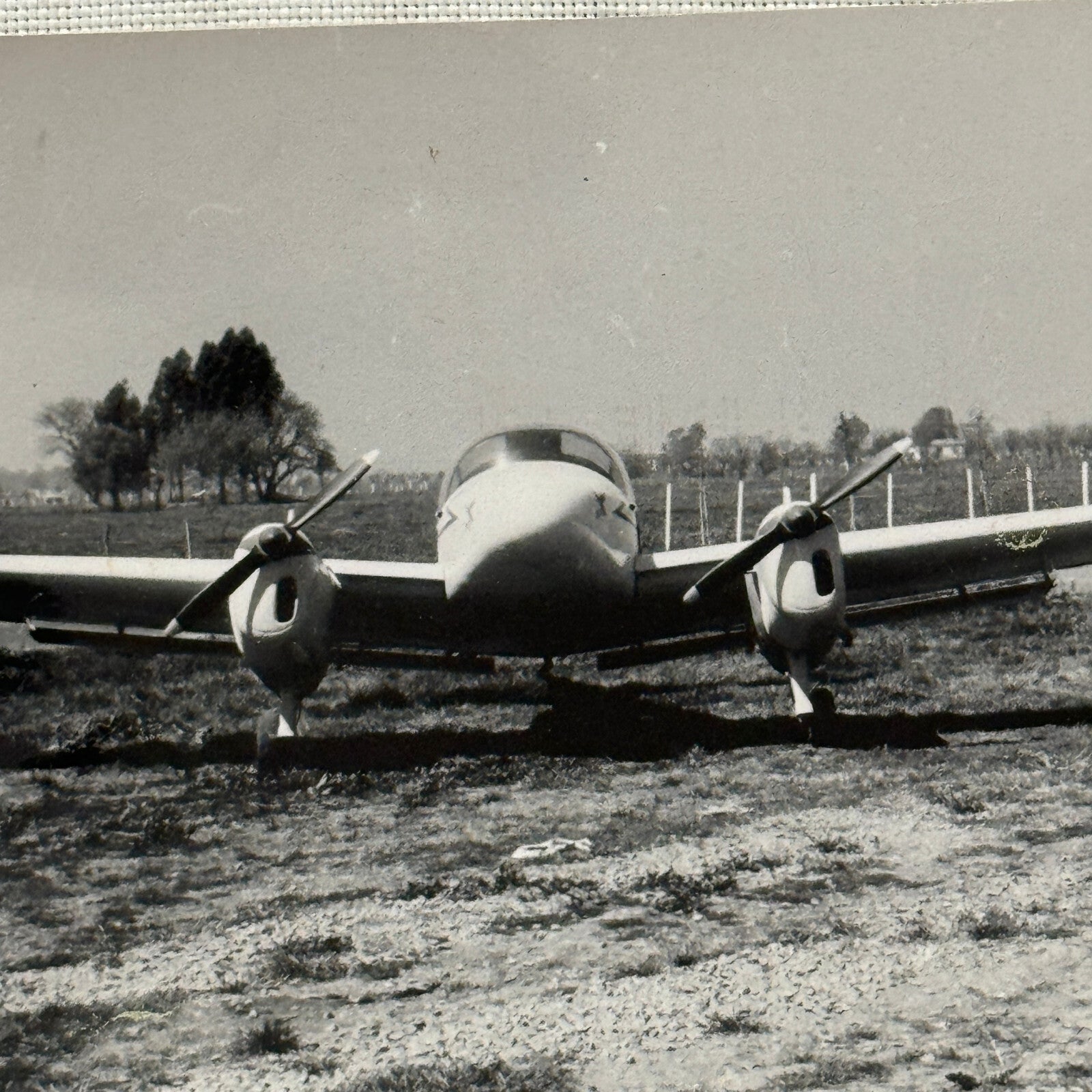 Vintage Airplane Aircraft Plane Photo Photograph