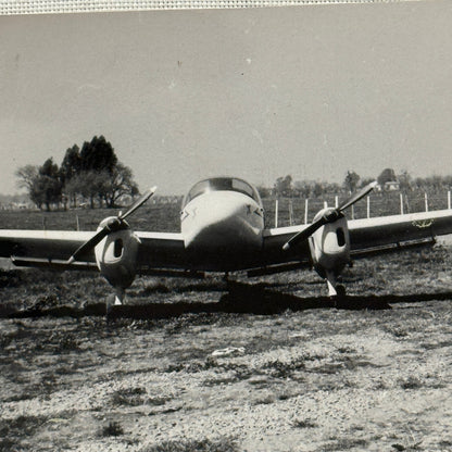 Vintage Airplane Aircraft Plane Photo Photograph