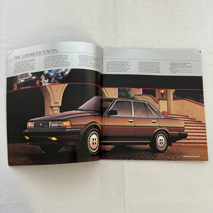 Toyota Cressida Car Sales Brochure Catalog Luxury Sedan and Station Wagon 1984
