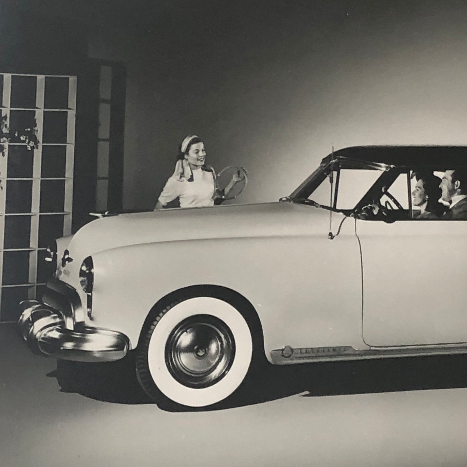 1949 Oldsmobile Series 98 Futuramic Coupe Factory Press Photo Photograph