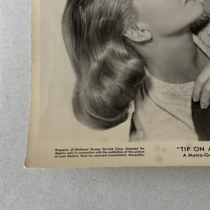 Vintage Movie Film Press Photo Photograph Print Tip of a Dead Jockey