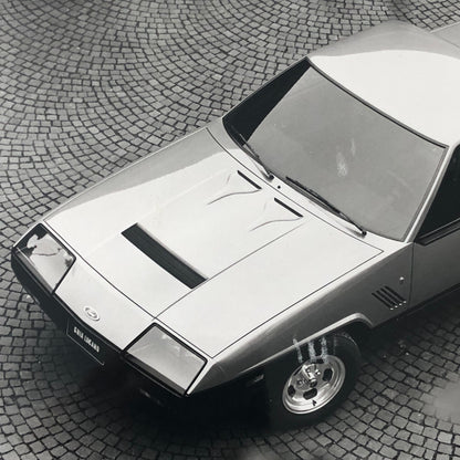Ford Ghia Design Lucano Prototype Concept Car Press Photo Photograph