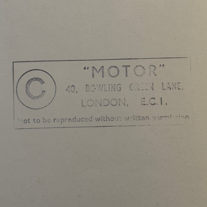 1922 Tourist Trophy TT Race Racing Photo Photograph Vintage Vauxhall Car