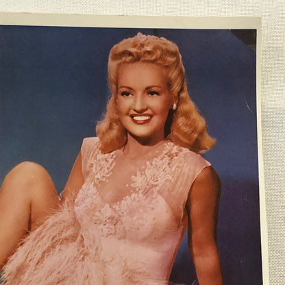 Betty Grable Beautiful Actress Photo Photograph Print Vintage Image Modern Print