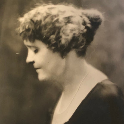 Press Photo Photograph Missing Woman Located 1922 News Photo Portrait