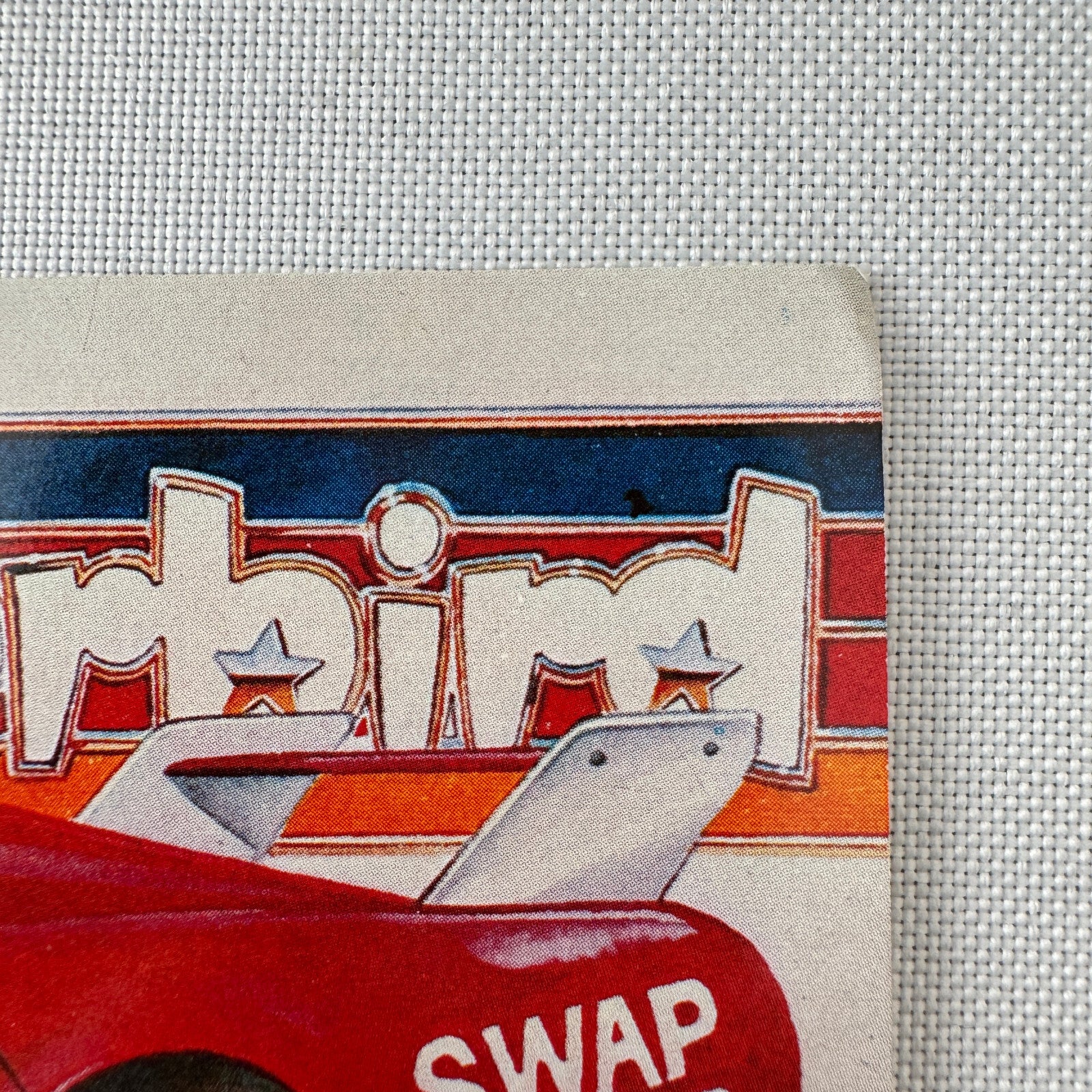 Thunderbird Racing Swap Shop Postcard Post Card Vintage