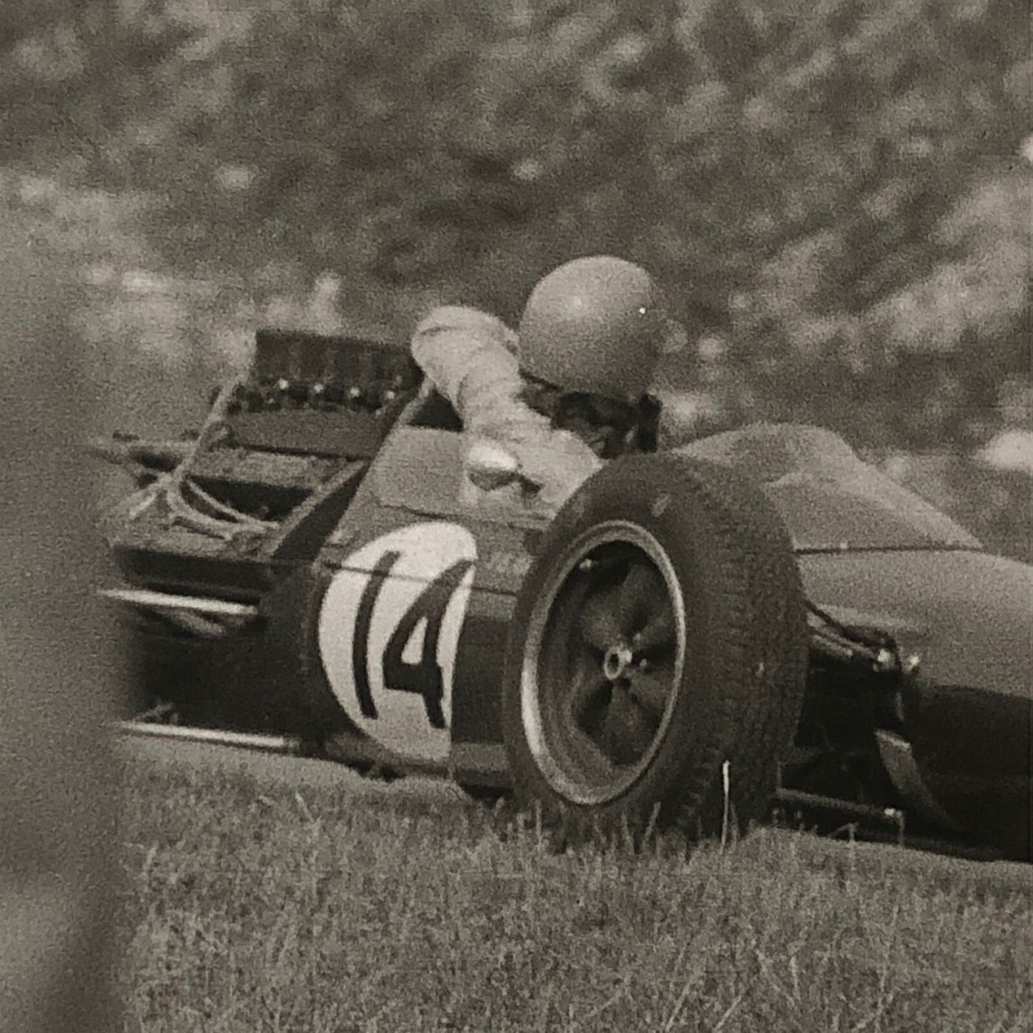Vintage Grand Prix Racing Car Photo Photograph Print - Tag AL23095