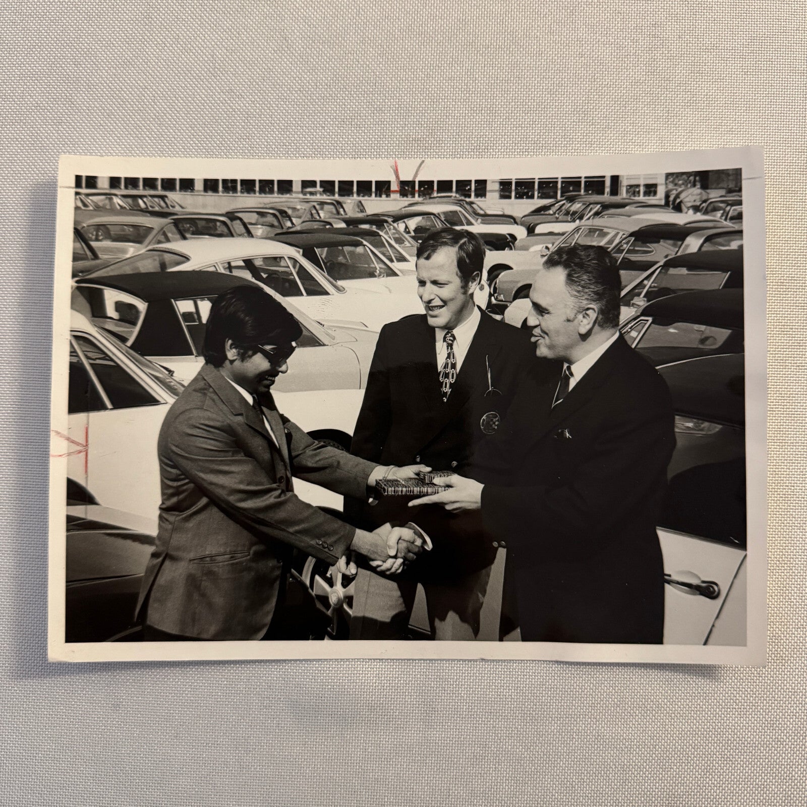 Porsche Factory Werkfoto Press Photo Photograph Porsche 911