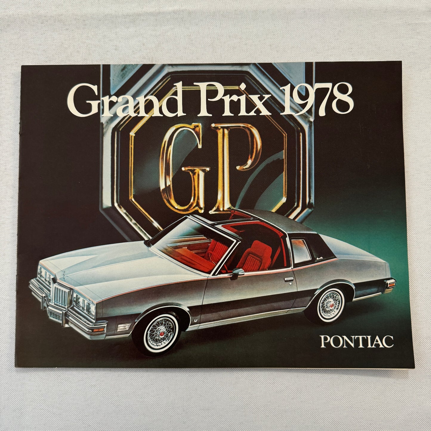 1978 Pontiac Grand Prix Car Sales Brochure Catalog Vintage Advertising Canadian