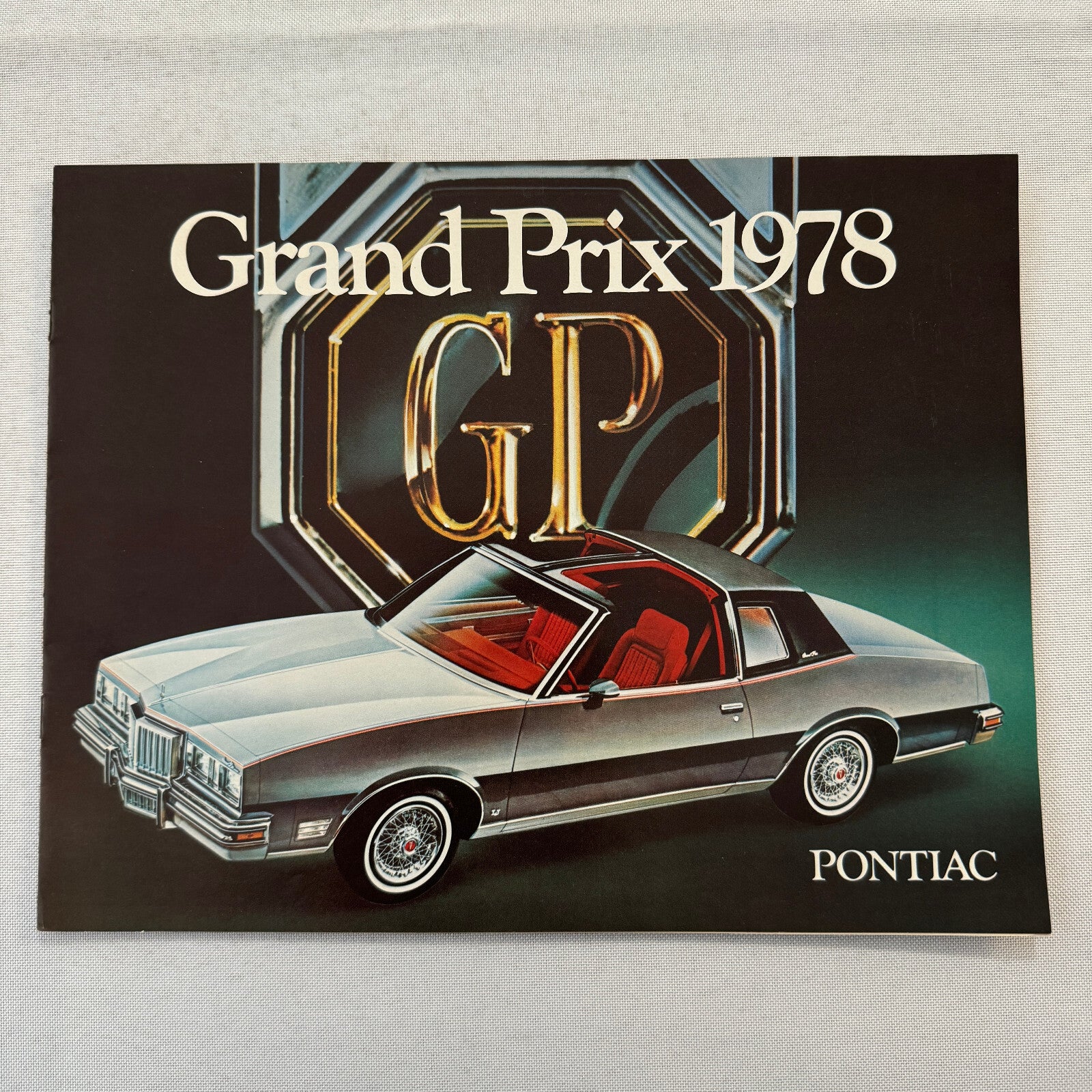 1978 Pontiac Grand Prix Car Sales Brochure Catalog Vintage Advertising Canadian