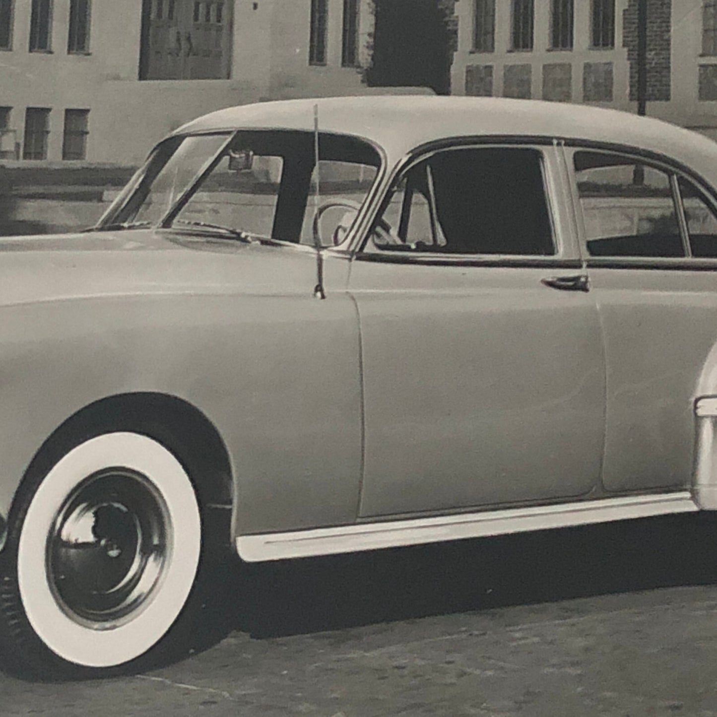 1949 Oldsmobile Series 76 Futuramic Sedan Factory Press Photo Photograph