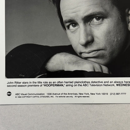John Ritter Hooperman ABC Television Press Photo Publicity Photograph Print 1988