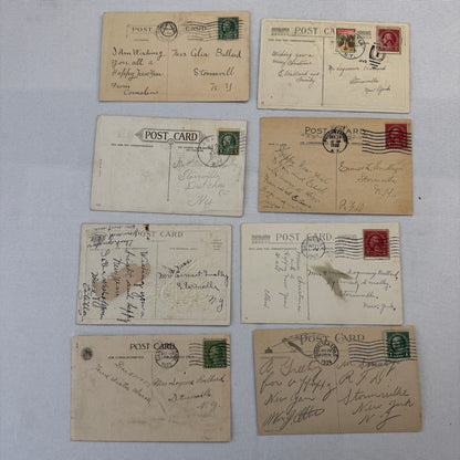 Antique Christmas & New Years Postcard Collection Lot Birds Flowers Xmas 100+