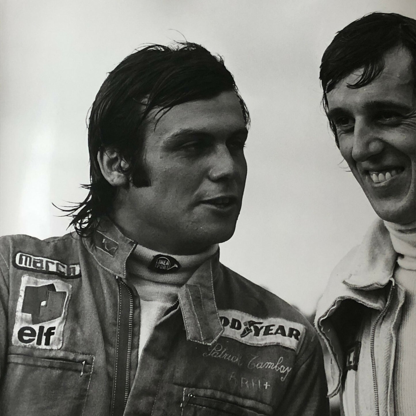 Vintage 1975 Formula 2 F2 Racing Photo Photograph Nogaro Patrick Tambay Driver