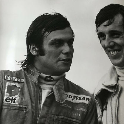 Vintage 1975 Formula 2 F2 Racing Photo Photograph Nogaro Patrick Tambay Driver