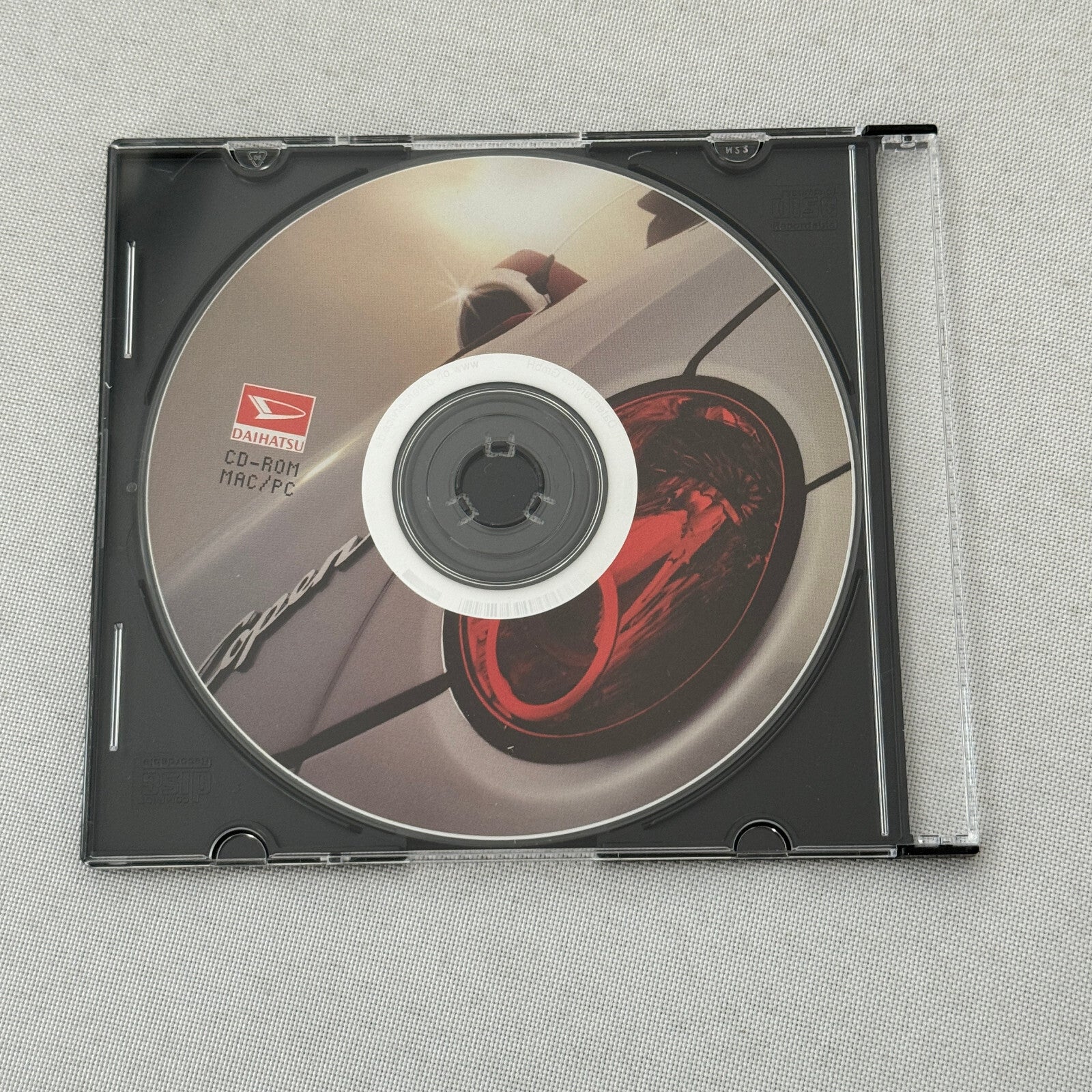 Daihatsu Copen Roadster Car Press Kit Brochure Photo CD German Text