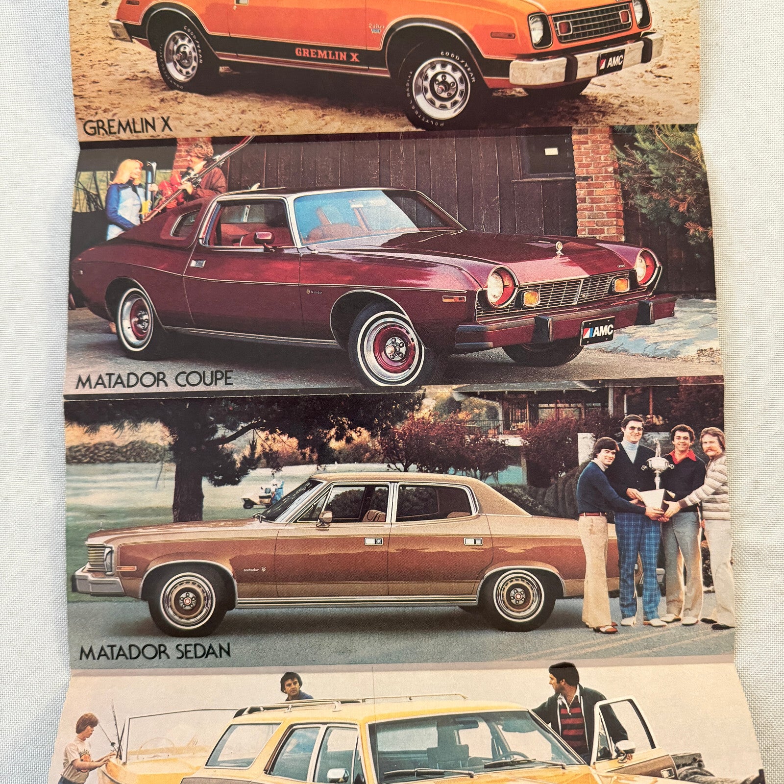 1978 American Motors AMC Sales Brochure Concord Pacer Gremlin AMX Matador