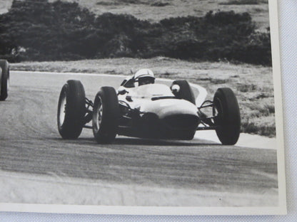Vintage Racing Photo Photograph John Surtees Bruce McLaren 1962 South Africa 