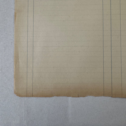 Antique HG Abbott & Co Delivery Wagon Invoice Document Ledger London Ontario