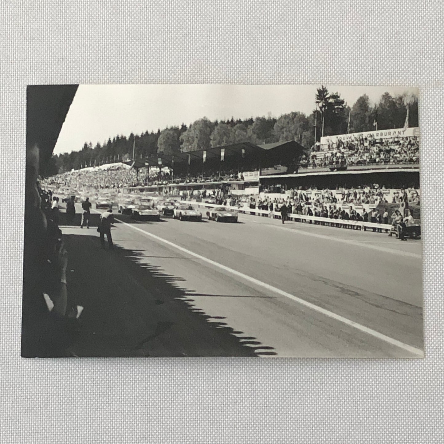 Vintage Racing Photo Photograph Print Motorsport Race Tag AL22 E7