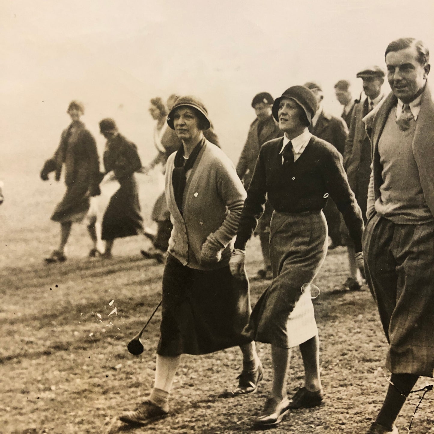 Press Photo Photograph Golf Tournament Golfer Addington Palace Club UK 1932