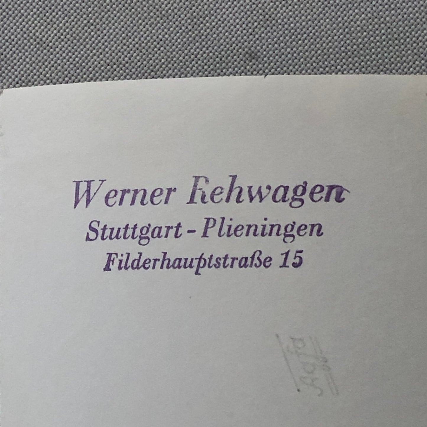 Vintage Solitude Grand Prix Racing Photo Photograph Car