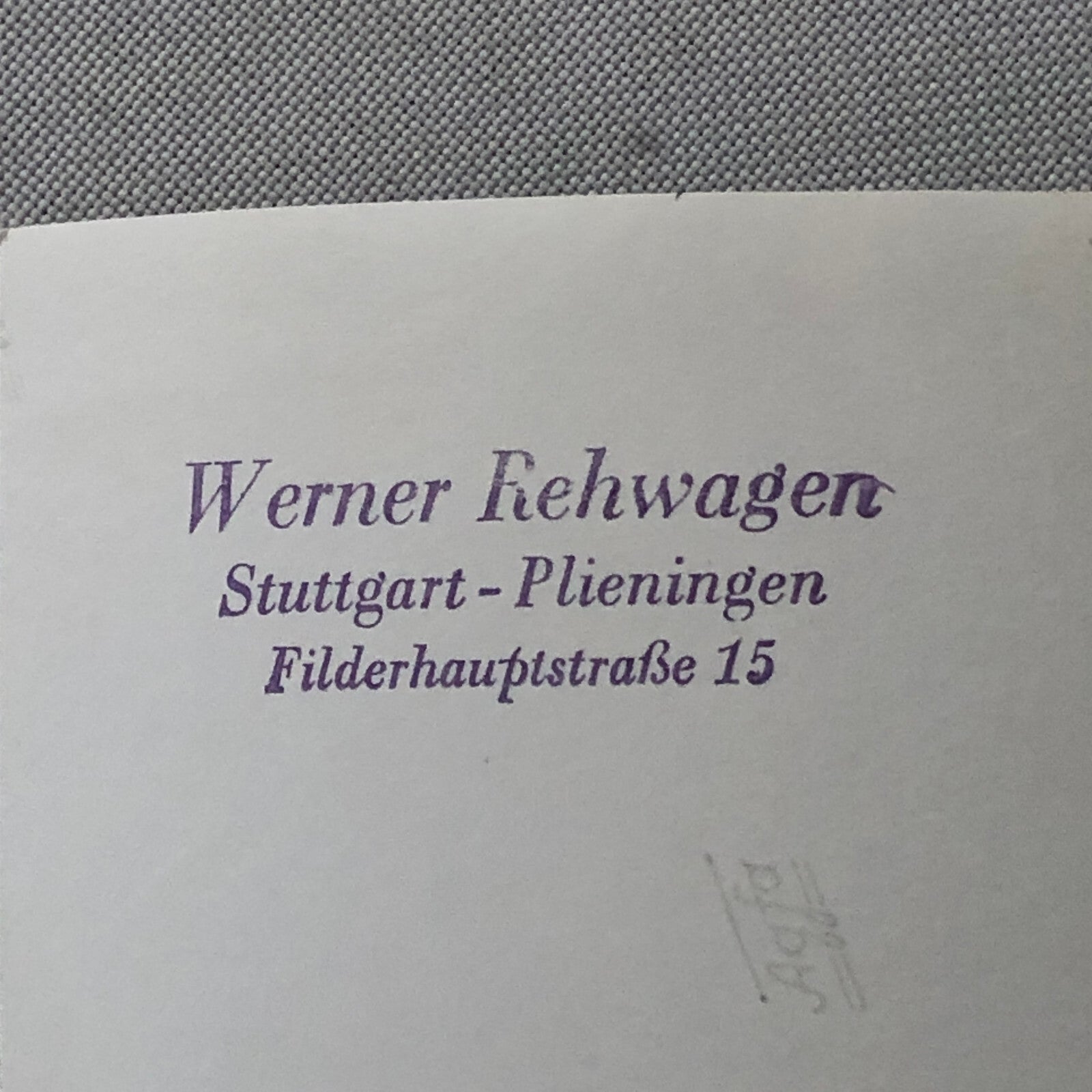 Vintage Solitude Grand Prix Racing Photo Photograph Car