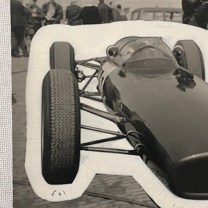 Vintage BRM Racing Car Press Photo Photograph Holland 1963
