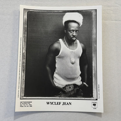 Wyclef Jean Music Publicity Press Photo Photograph 2002