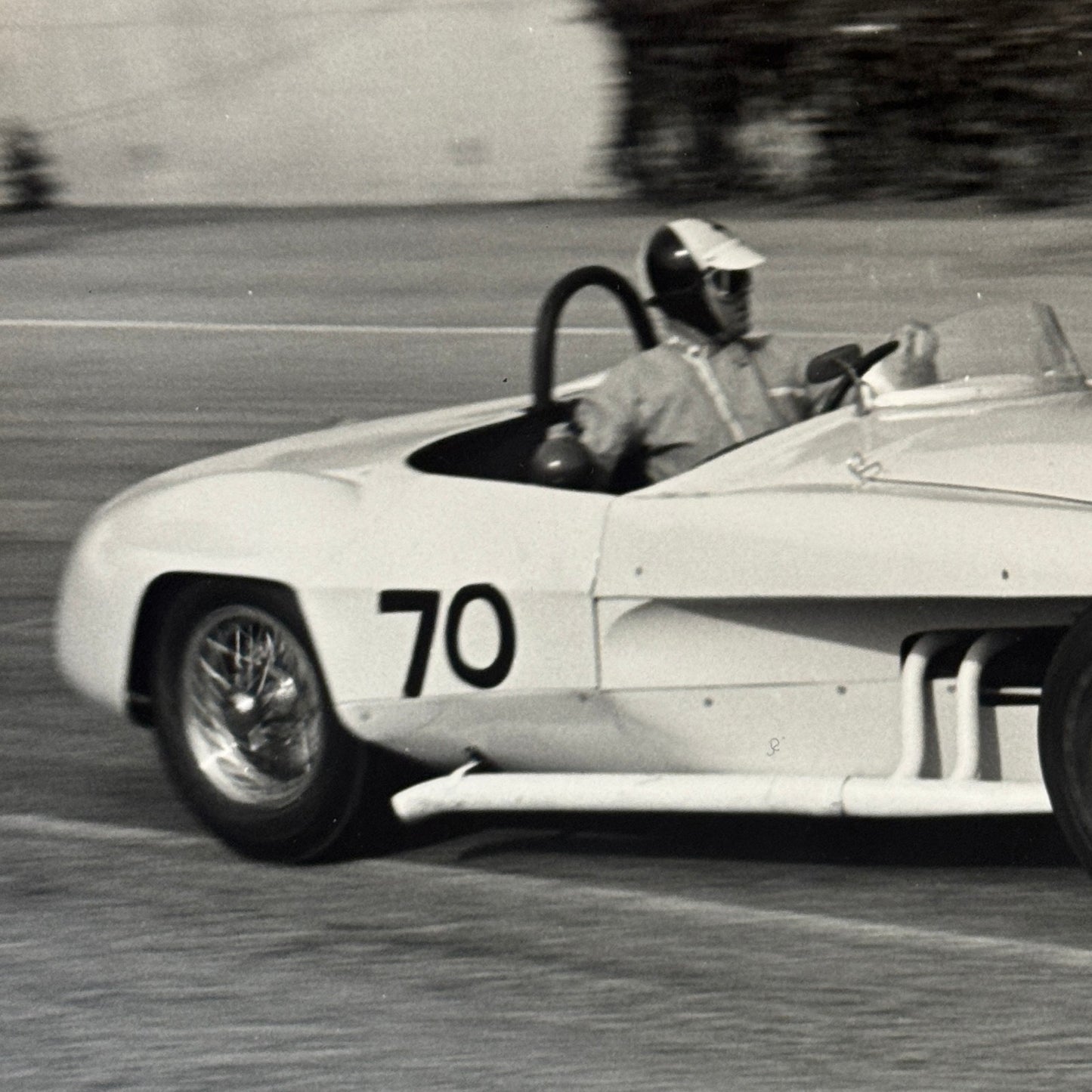 Vintage Racing Photo Photograph Bob Drake Old Yeller Max Balchowsky Hot Rod