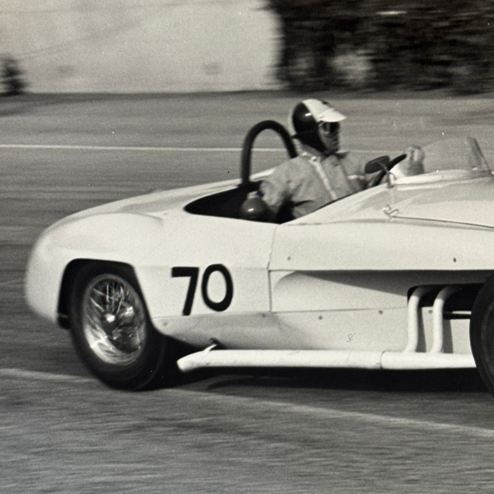 Vintage Racing Photo Photograph Bob Drake Old Yeller Max Balchowsky Hot Rod