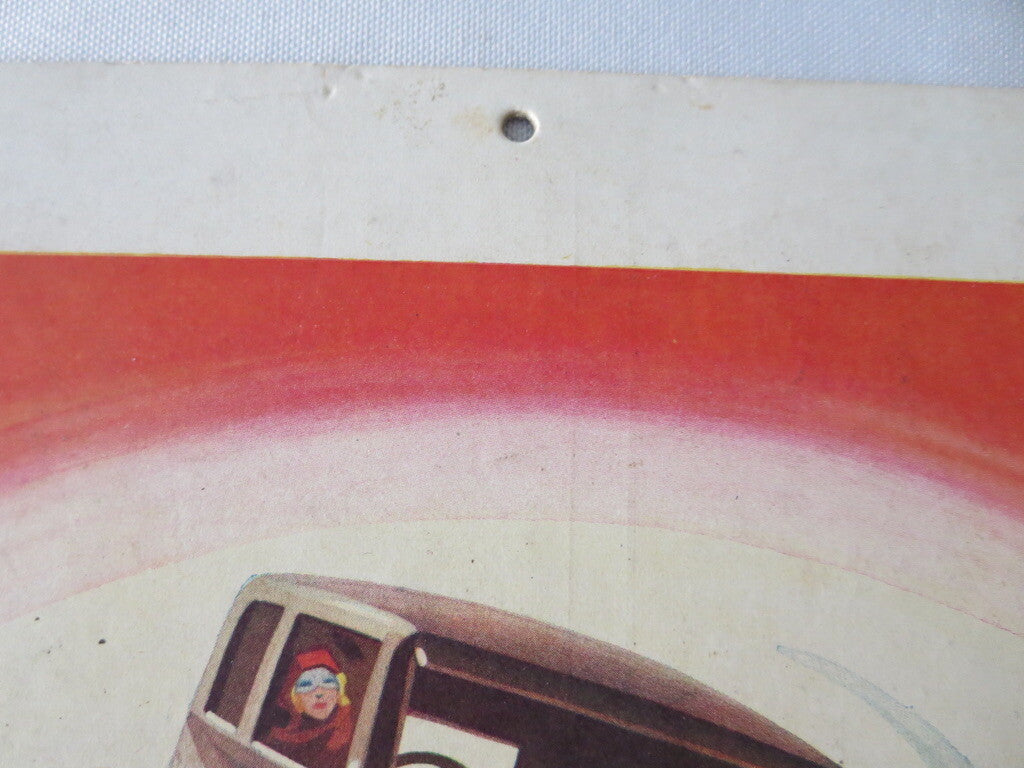 Poster Standard Oil Italian Gas & Oil Petroleum Mini Poster Vintage Small Size